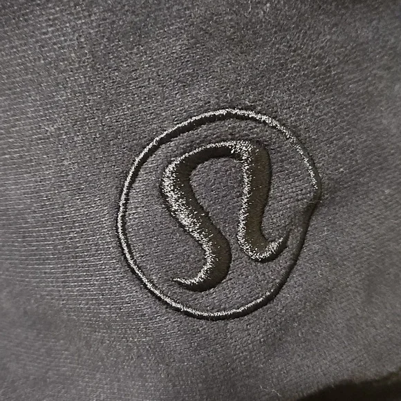 Lululemon Logo Sleeve Scuba Zip Up Hoodie Size 12 - Picture 6 of 6